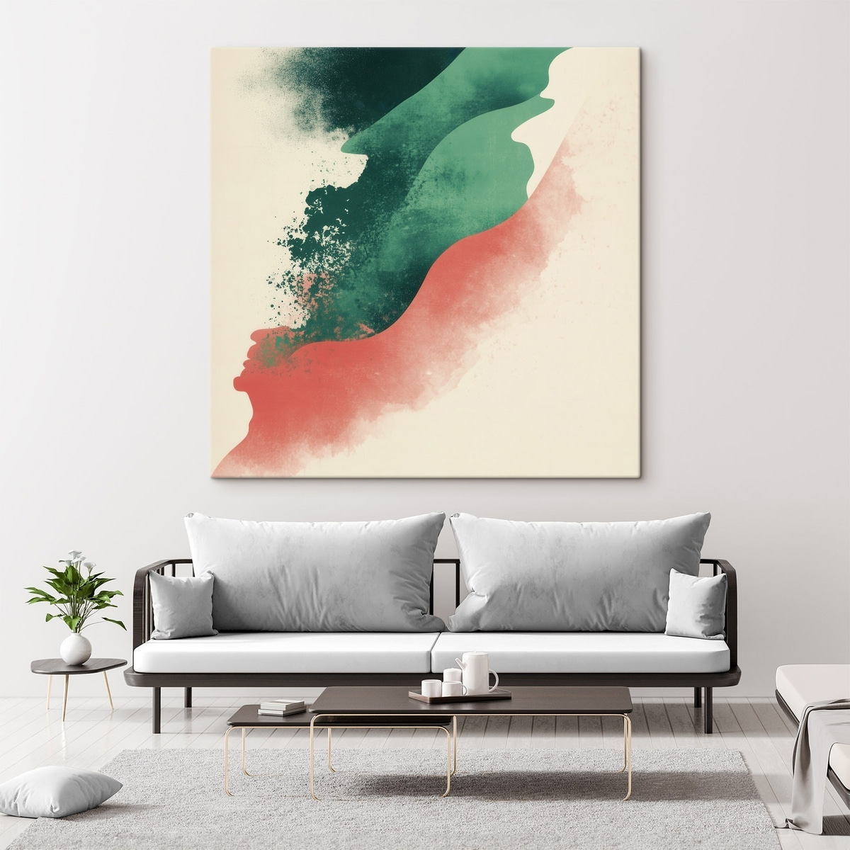 Compoziție cu forme netede — interior 2