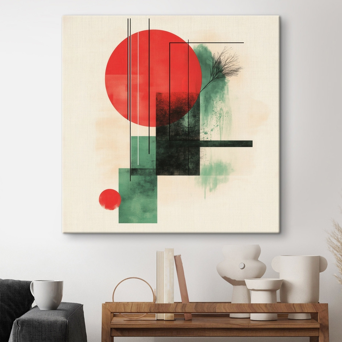 Compoziție grafică — interior 1