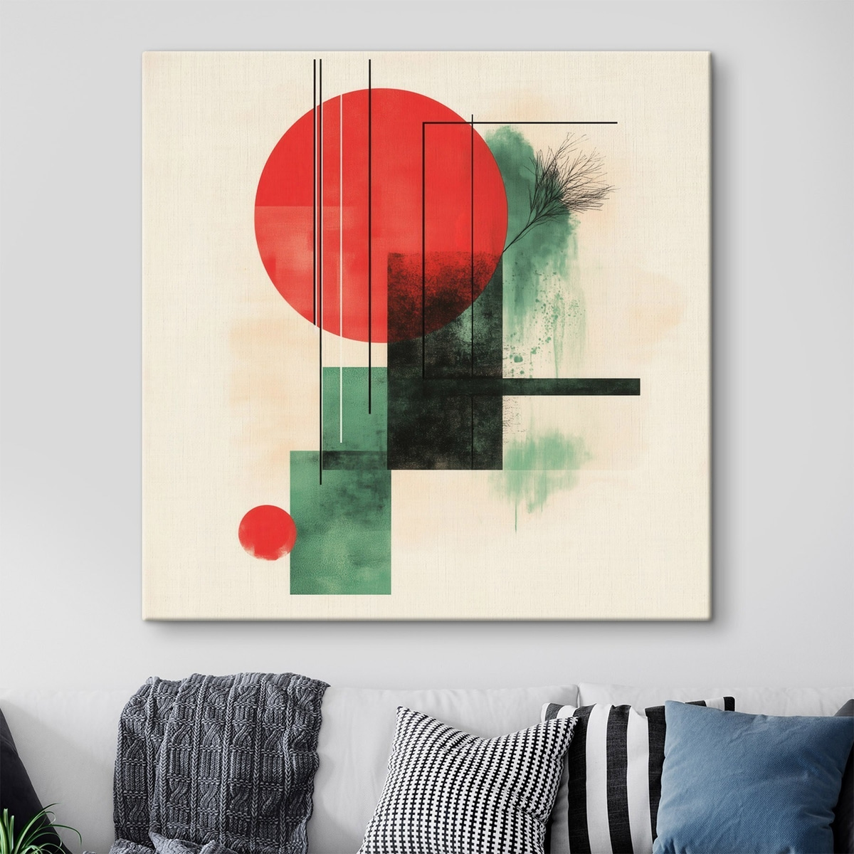 Compoziție grafică — interior 3