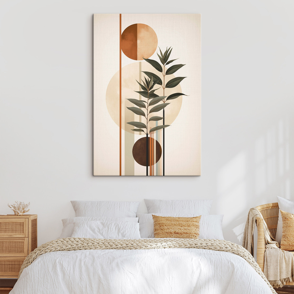 Plante abstracte cu cercuri — interior 2