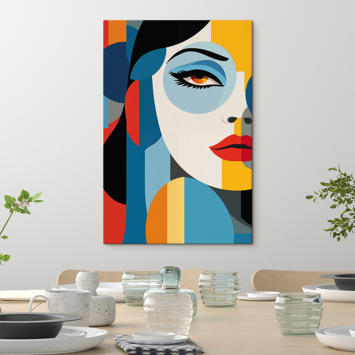 Portret abstract — interior 2