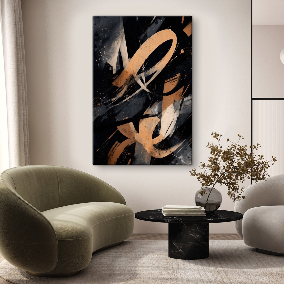 Caligrafie modernă — interior 2
