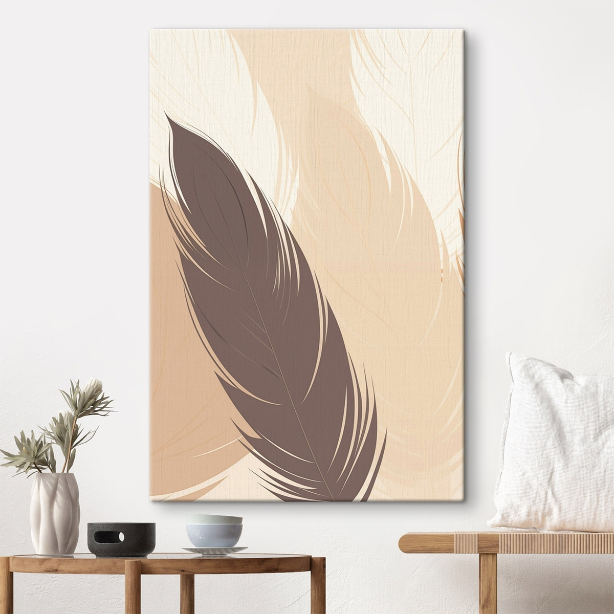 Pene minimaliste abstracte — interior 1