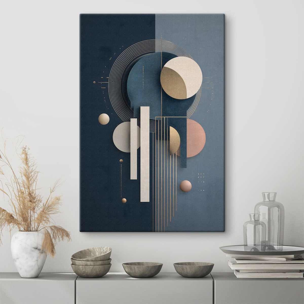Geometrie abstractă — interior 1
