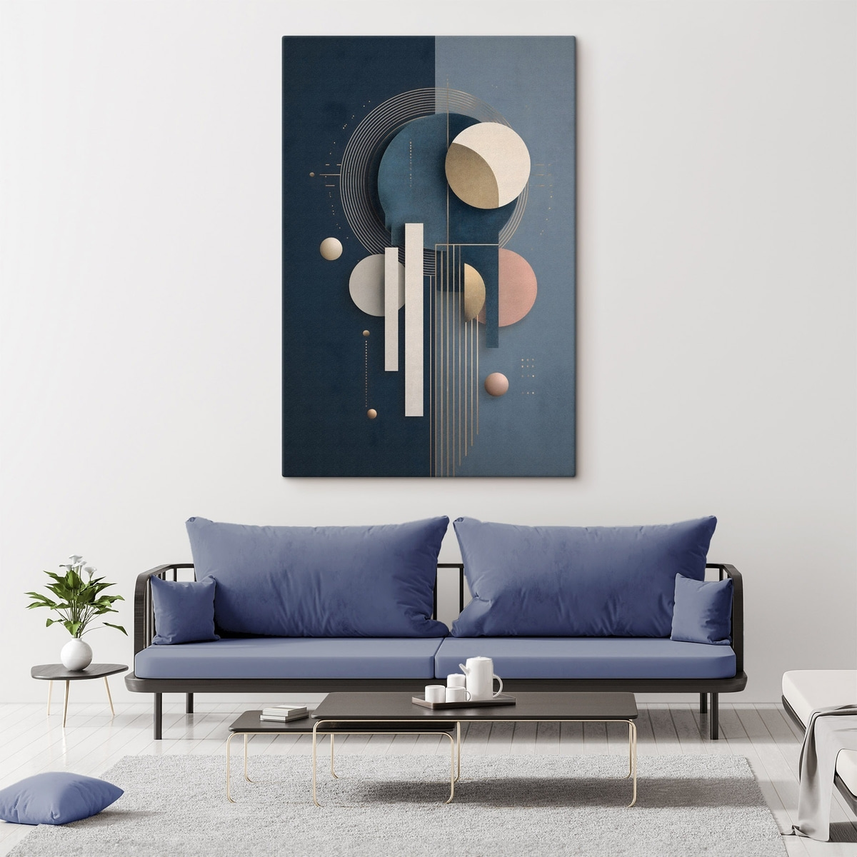 Geometrie abstractă — interior 2
