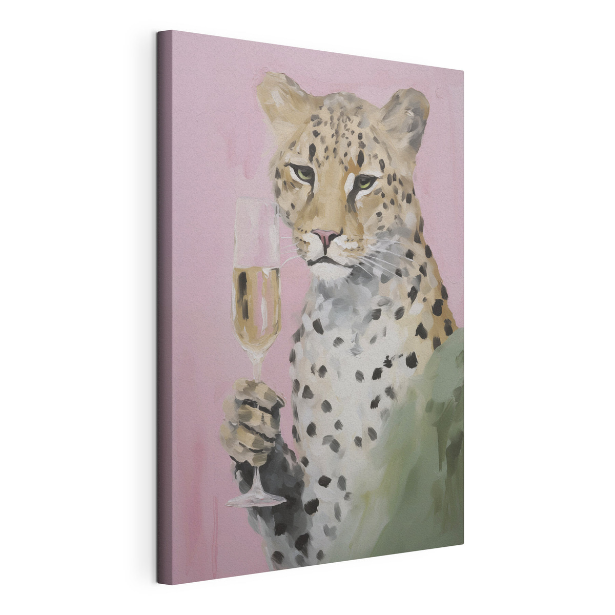 Leopard cu pahar — vizualizare produs