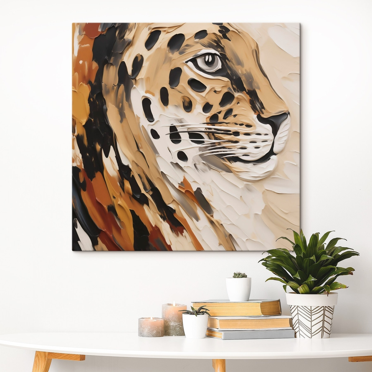 Leopard abstract — interior 2