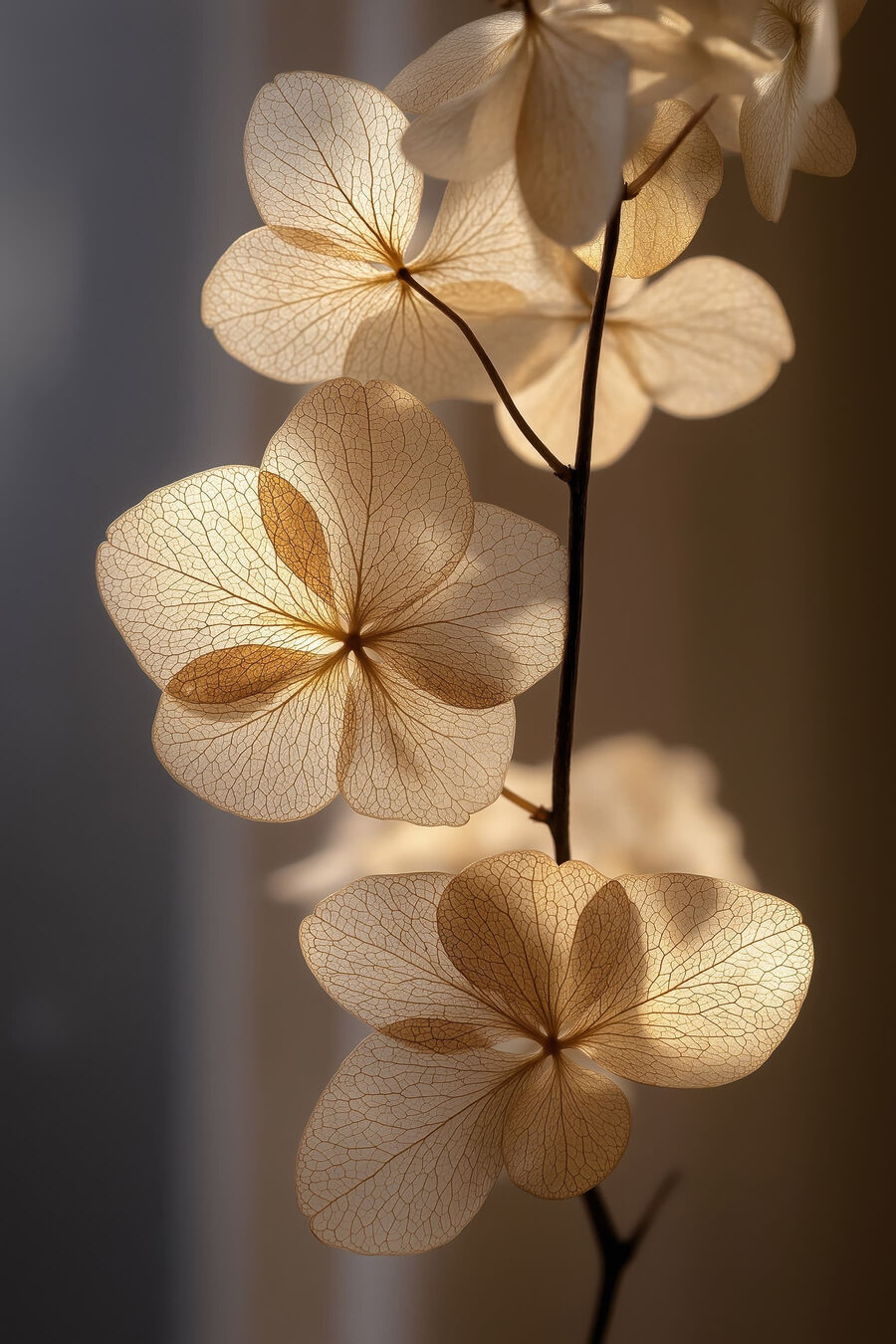 Flori luminoase în umbră — design complet