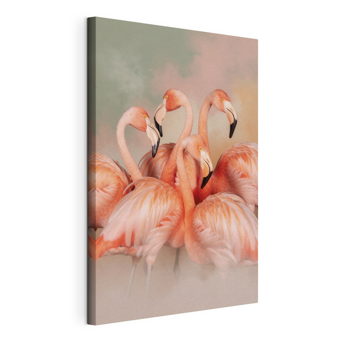 Flamingi roz în pastel — vizualizare produs