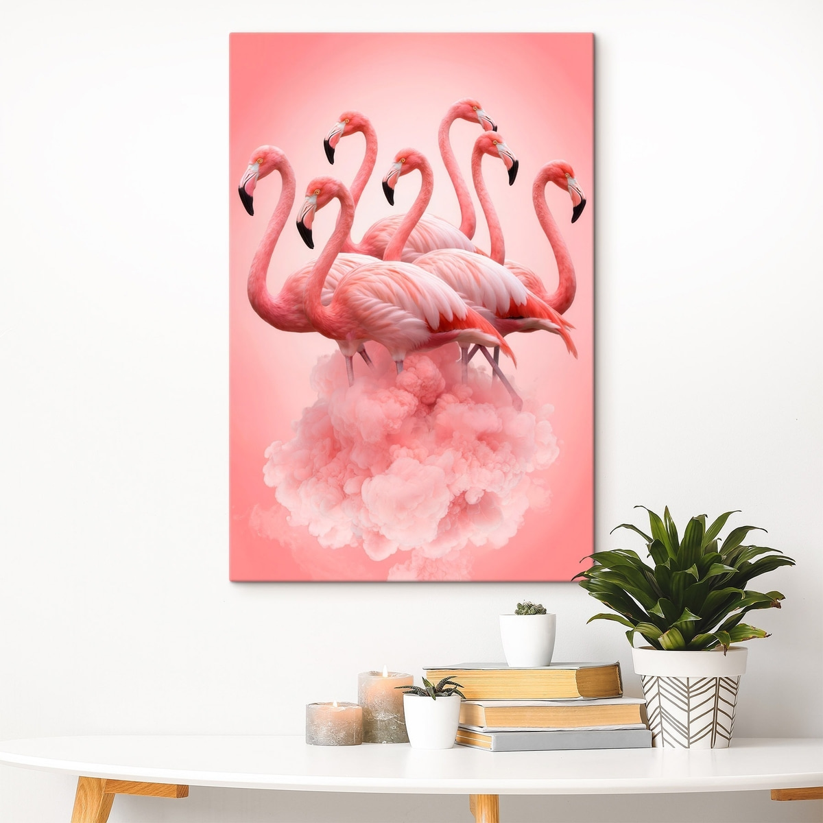 Flamingi peste nor roz — interior 3