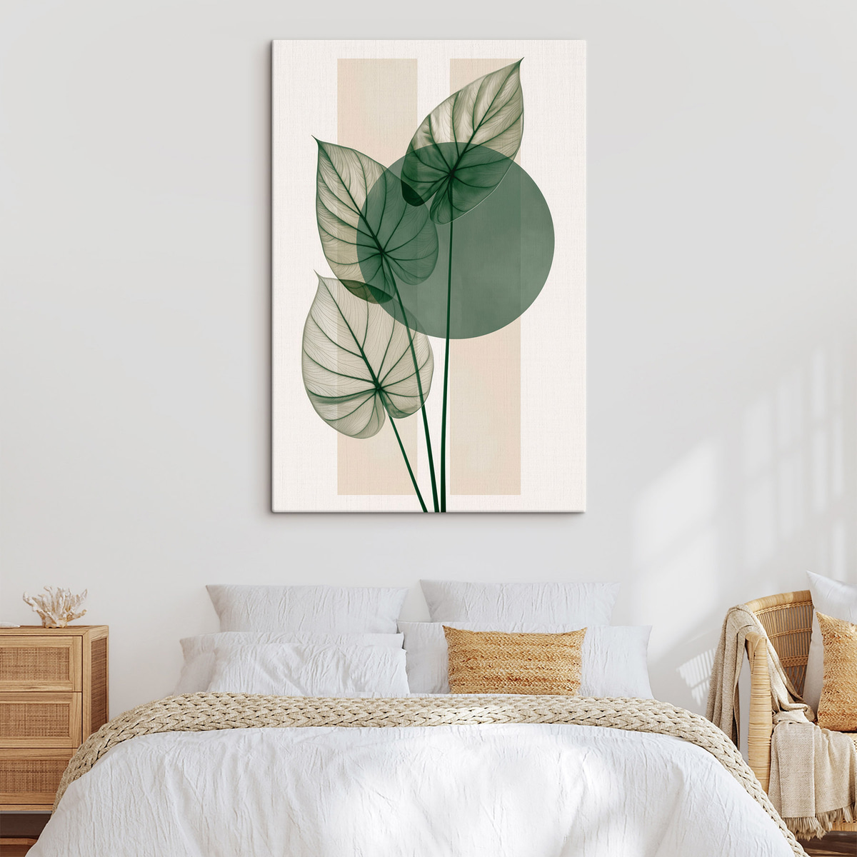 Formă abstractă cu frunze — interior 2