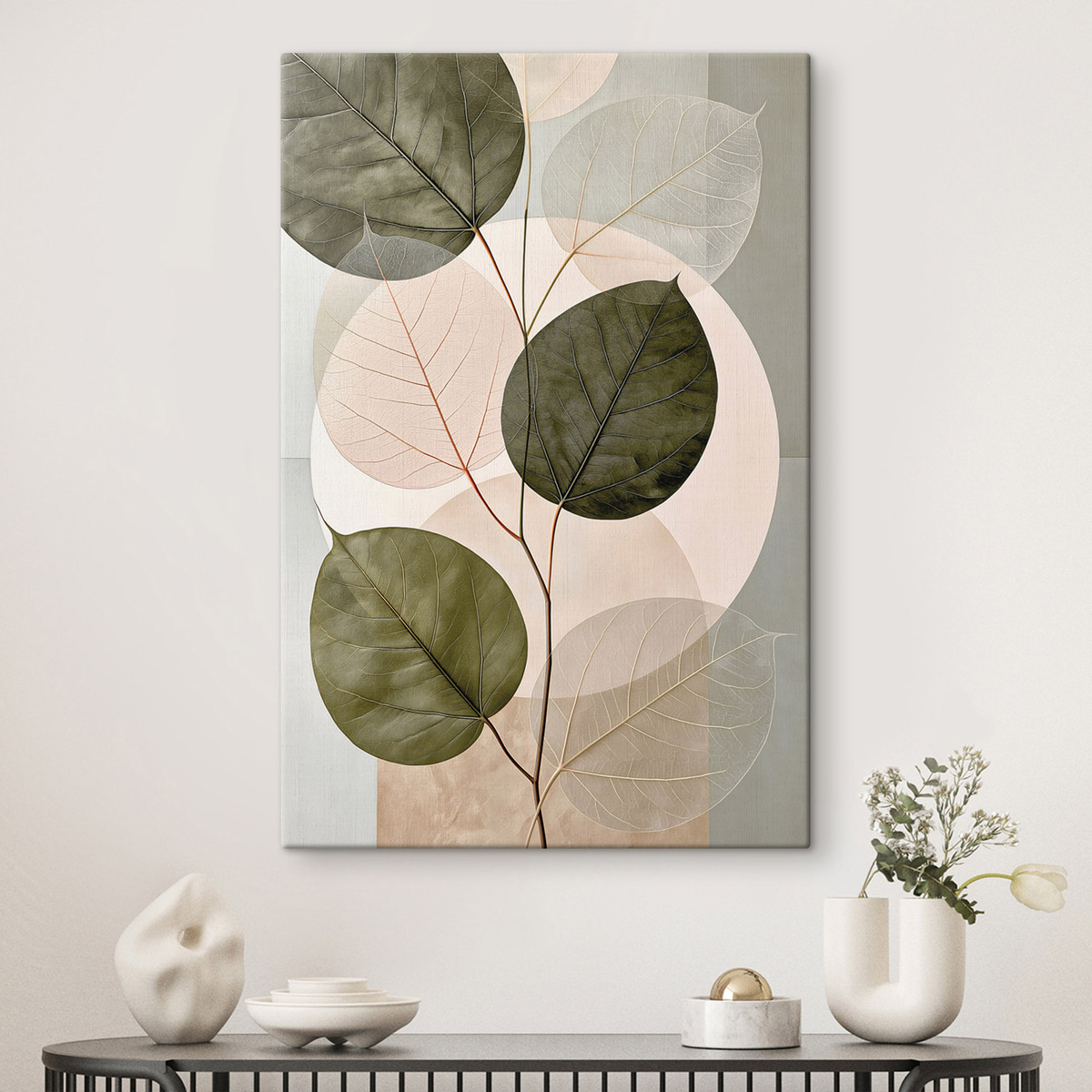 Frunze cu forme geometrice — interior 2