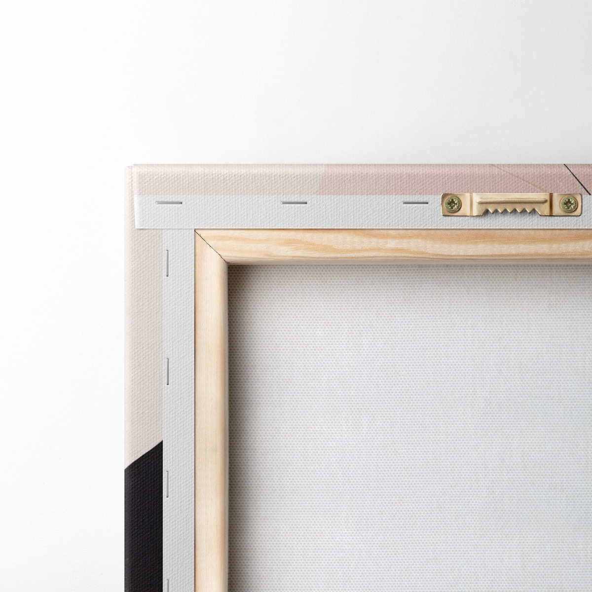 Floare roz, accente negre — verso