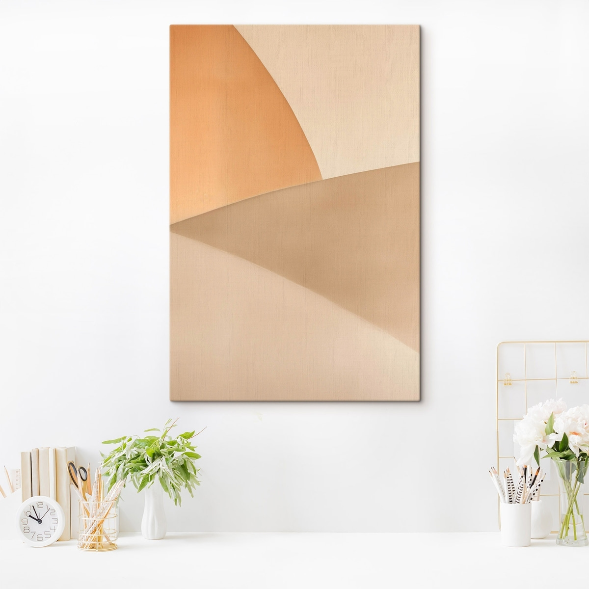 Modele geometrice bej — interior 2