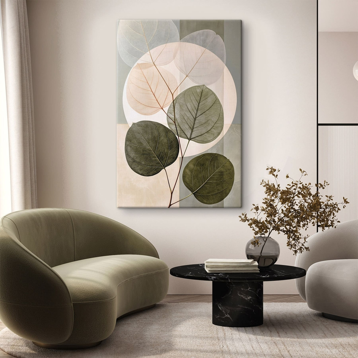 Frunze în abstract — interior 2