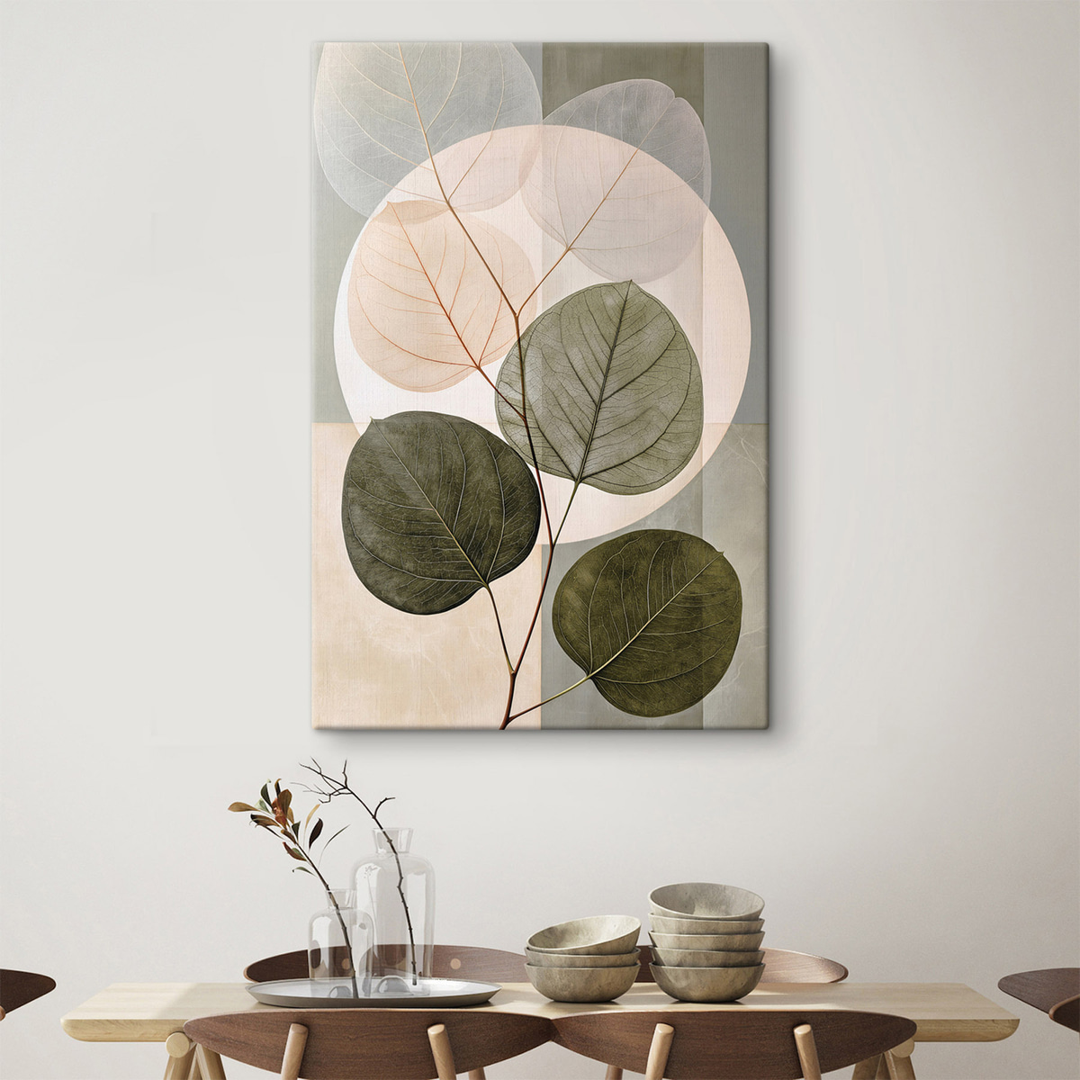 Frunze în abstract — interior 1