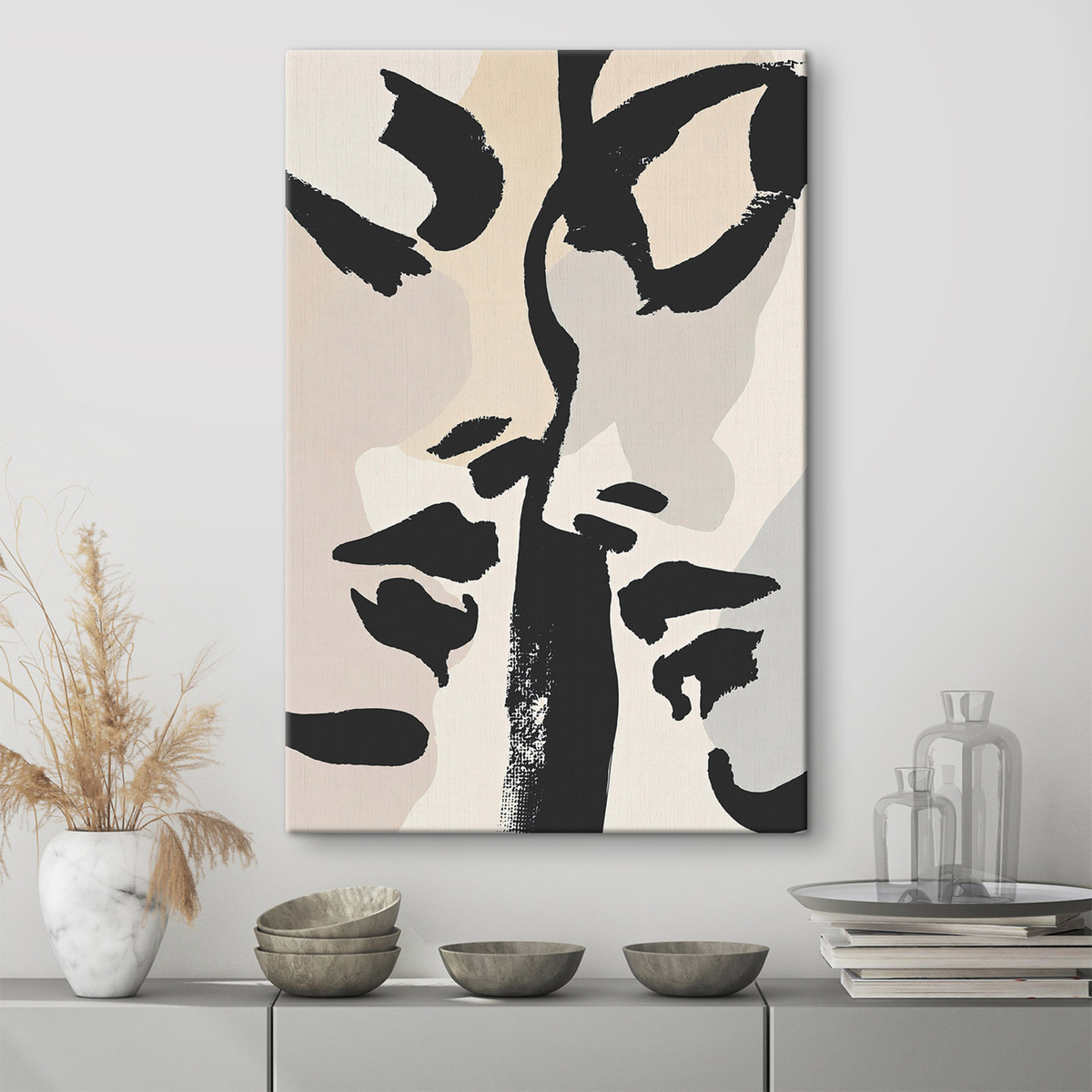 Fețe abstracte — interior 3