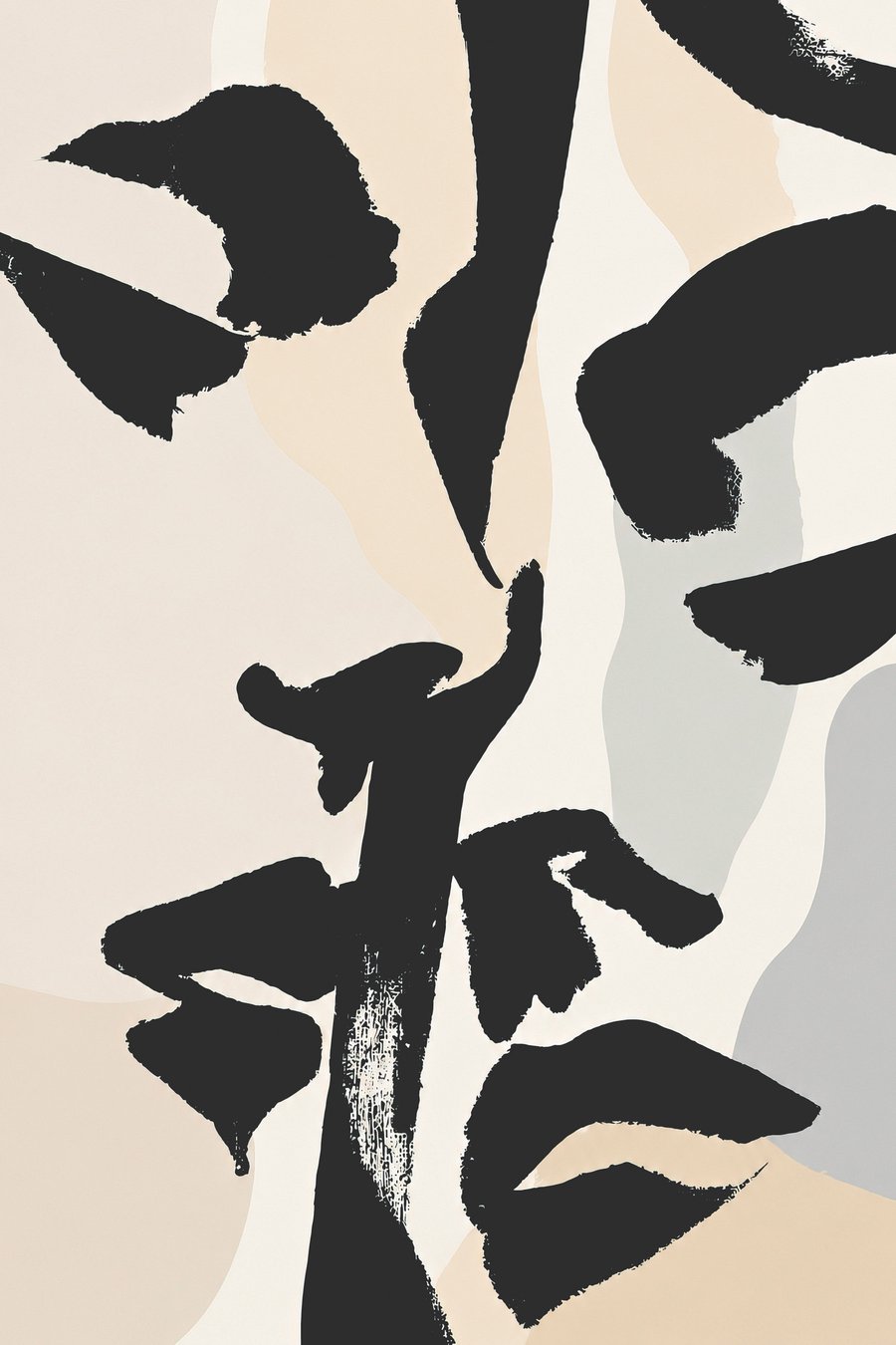 Fețe abstracte — design complet