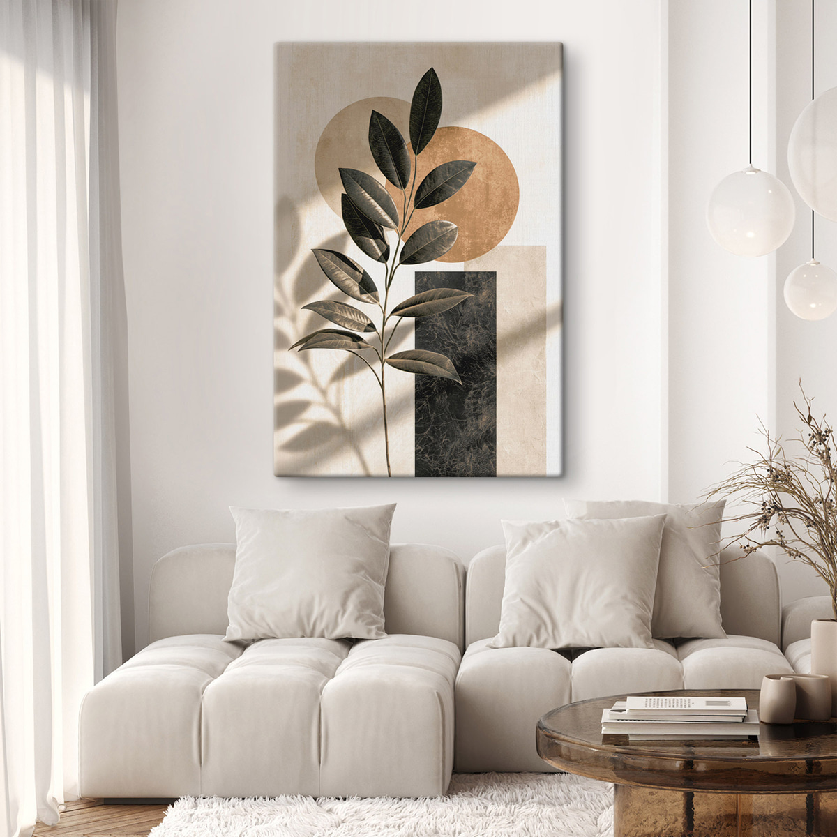 Ramură cu forme geometrice — interior 2