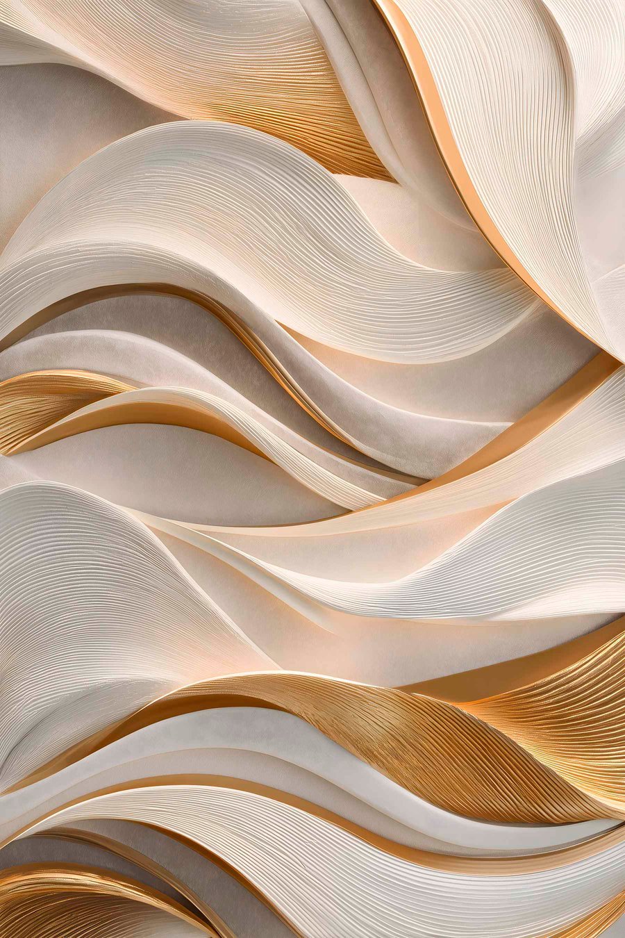 Valuri elegante, voluminoase — design complet