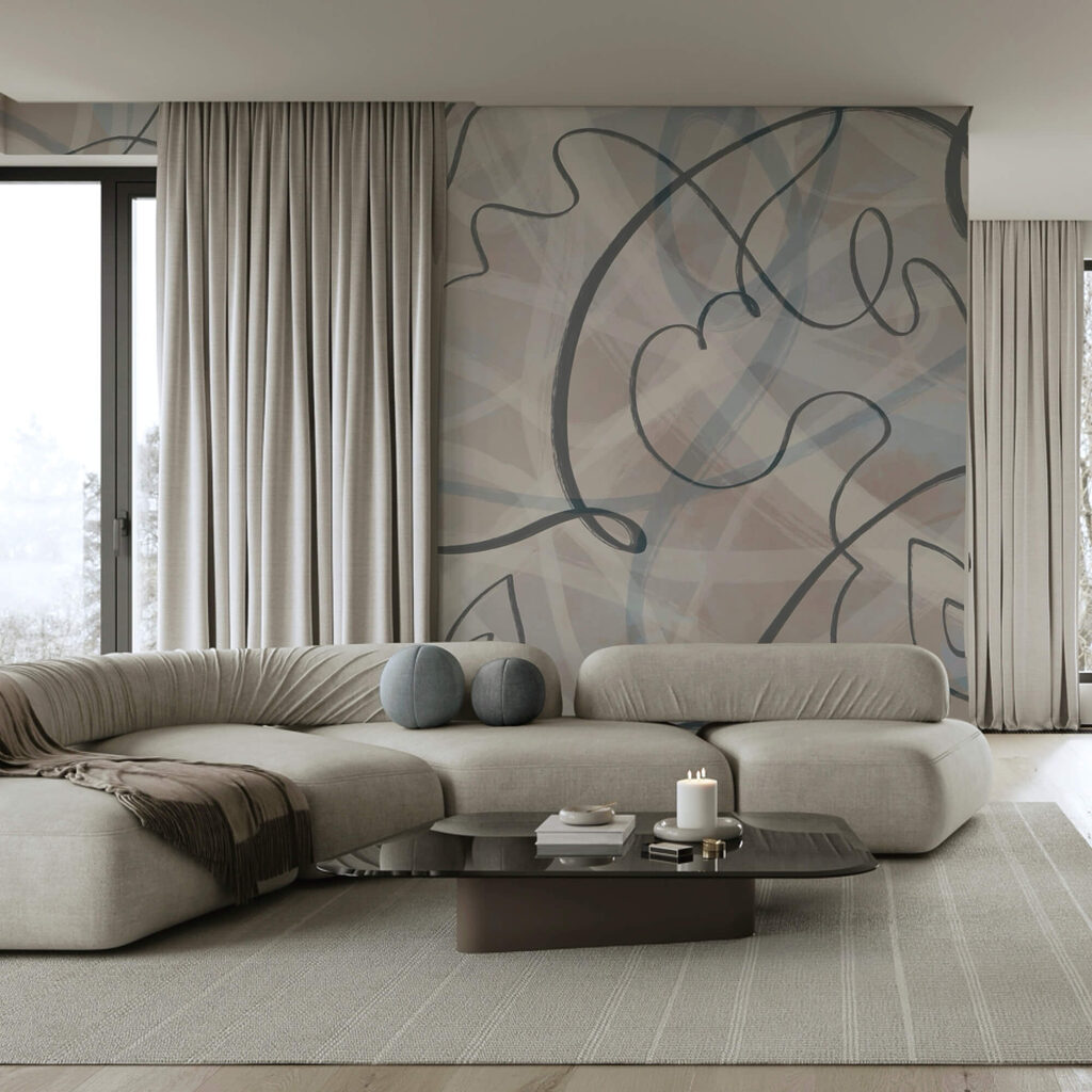 Bucle peste culori transparente — interior 2