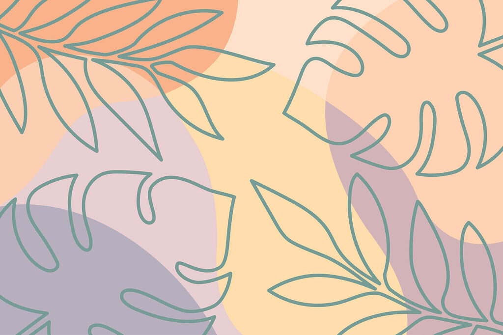 Linii verzi pe pastel — design complet