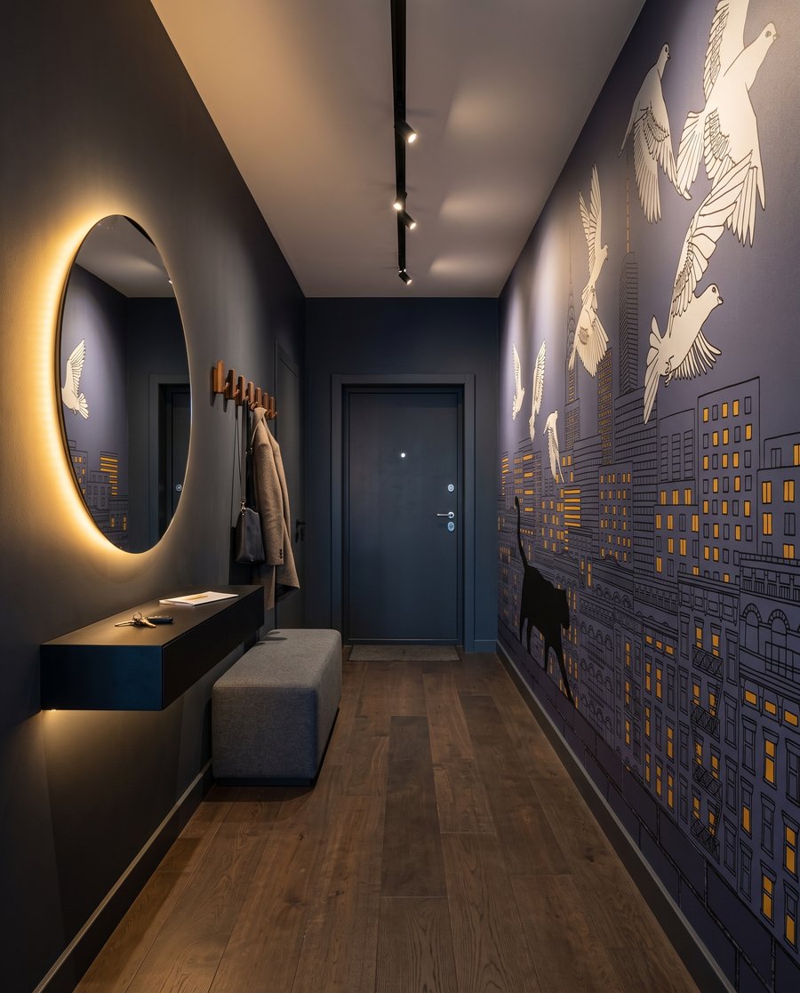 Pisica deasupra orașului — interior 5