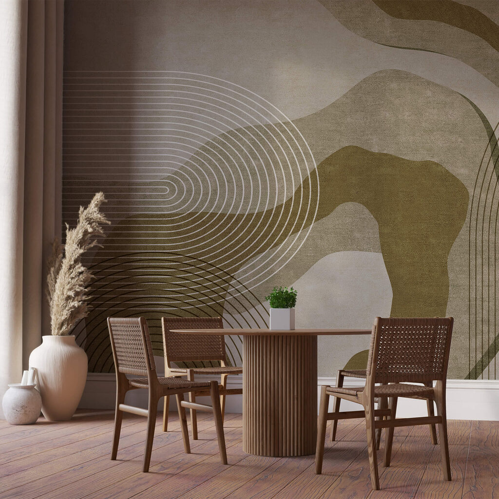 Arcade peste forme organice — interior 1
