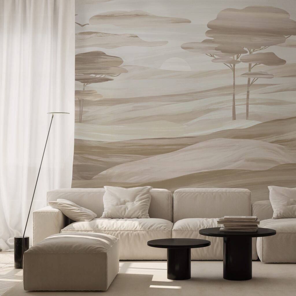 Copaci pe dealuri blânde — interior 2