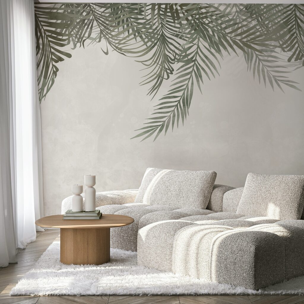 Palmieri atârnând de sus — interior 3