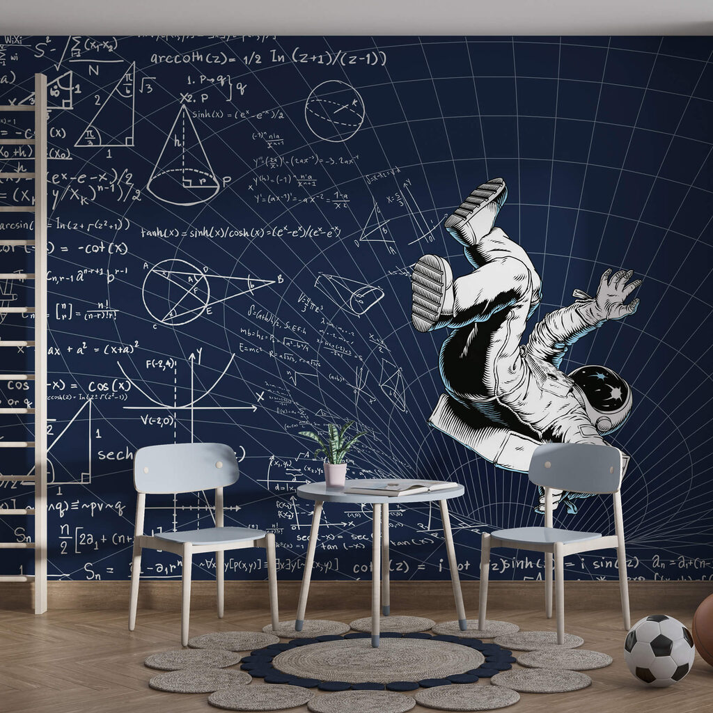 Astronaut printre formule — interior 1