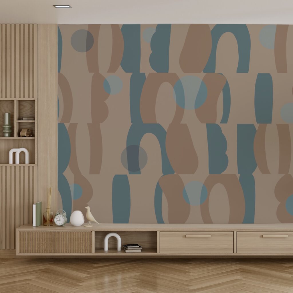 Ritm de forme rotunjite într-un interior