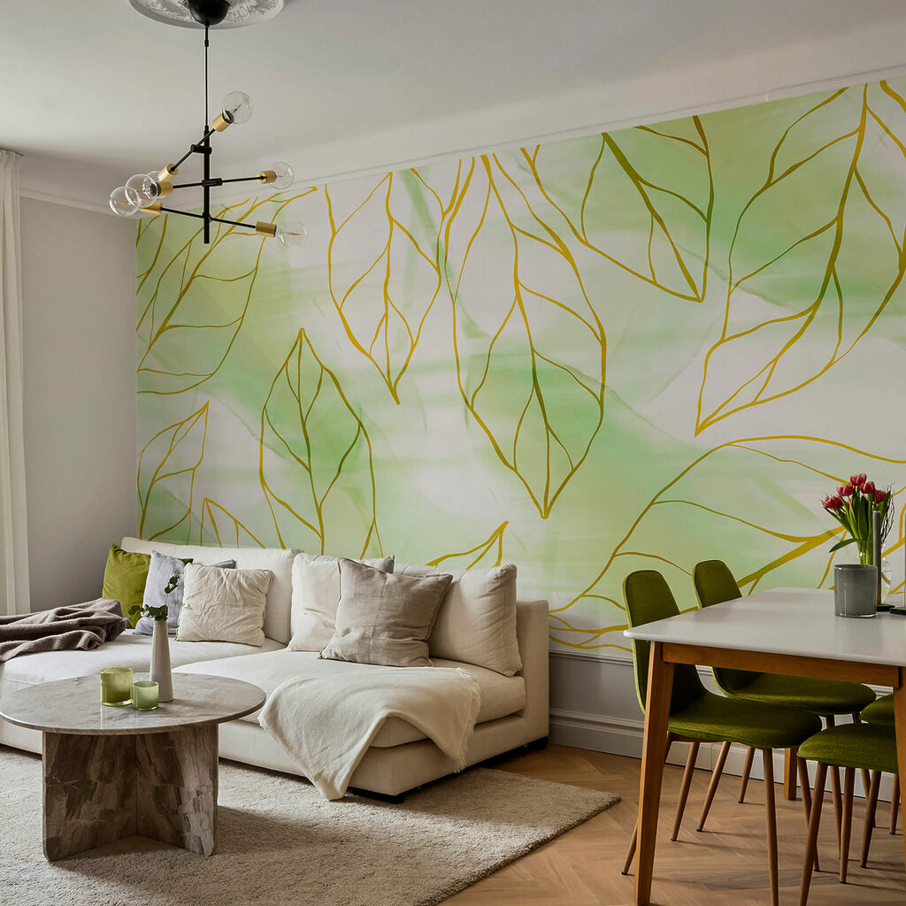 Linii de frunze — interior 1