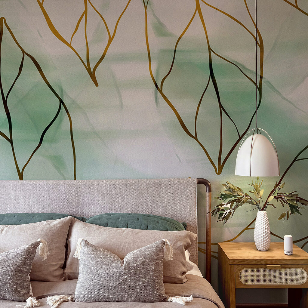 Linii de frunze — interior 2