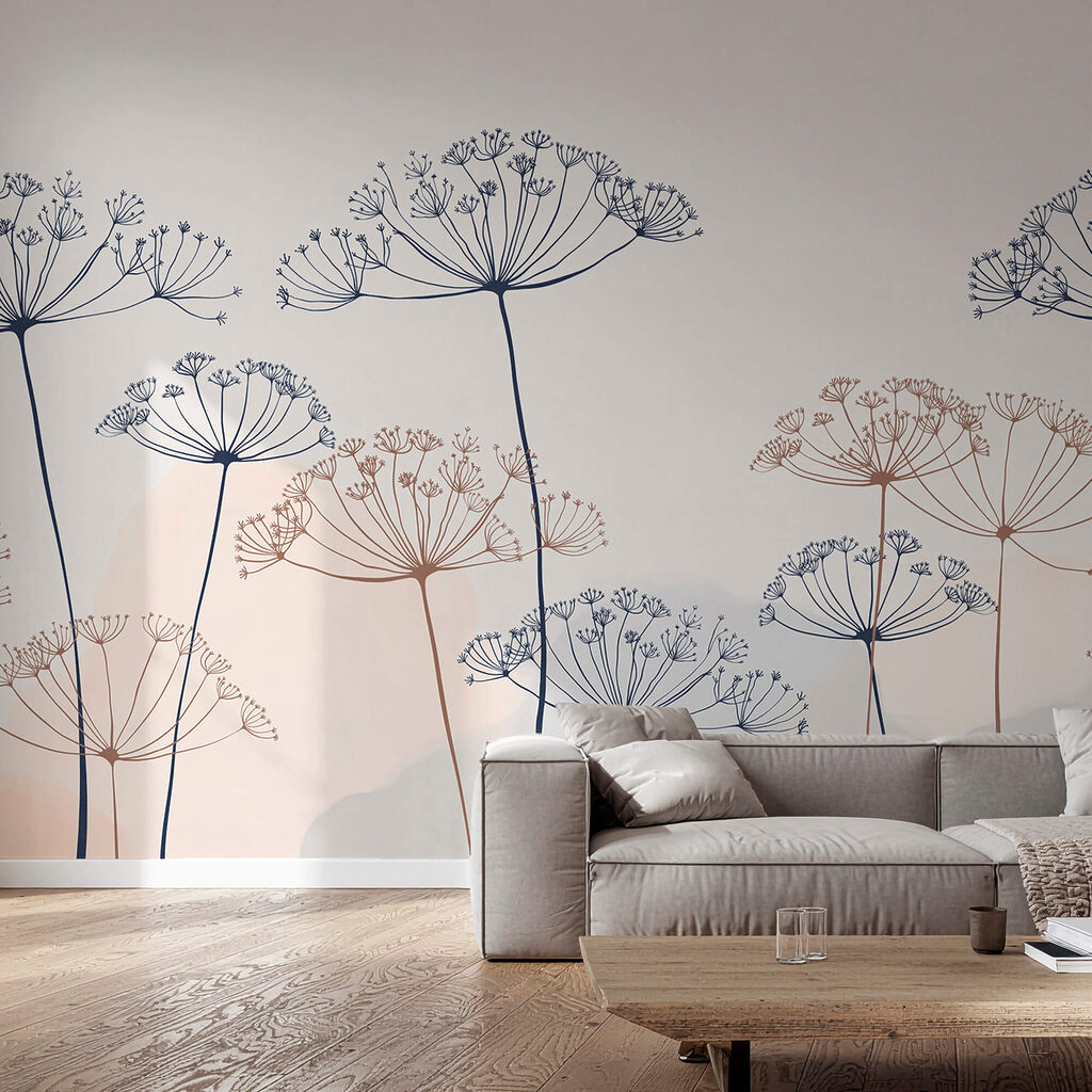 Flori în umbele deschise — interior 1