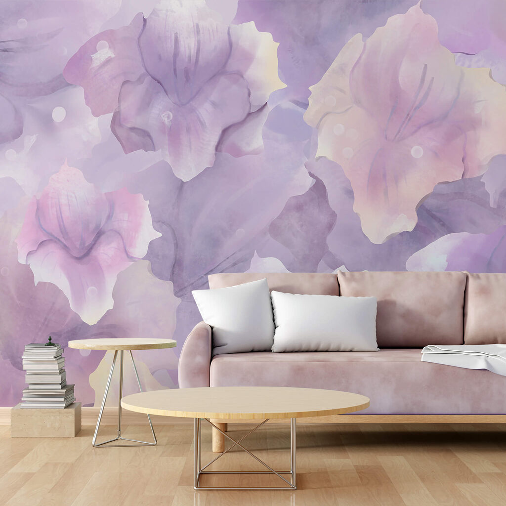 Petale în lila deschis — interior 1