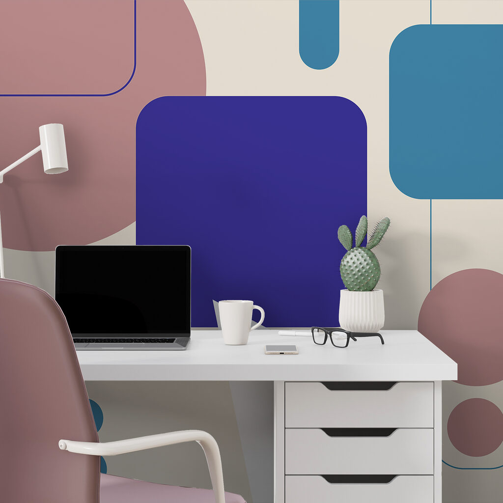 Forme rotunjite colorate — interior 2