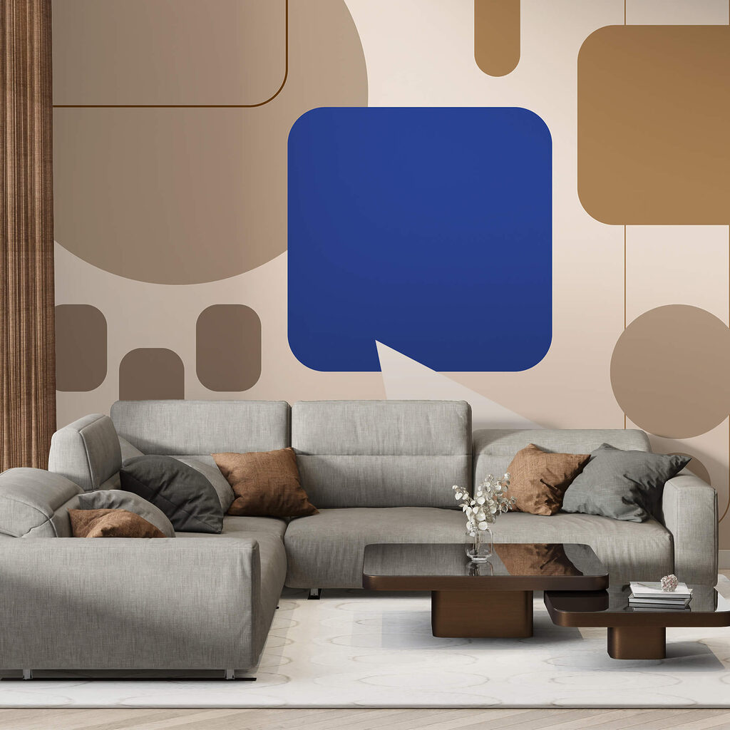 Forme rotunjite colorate — interior 2