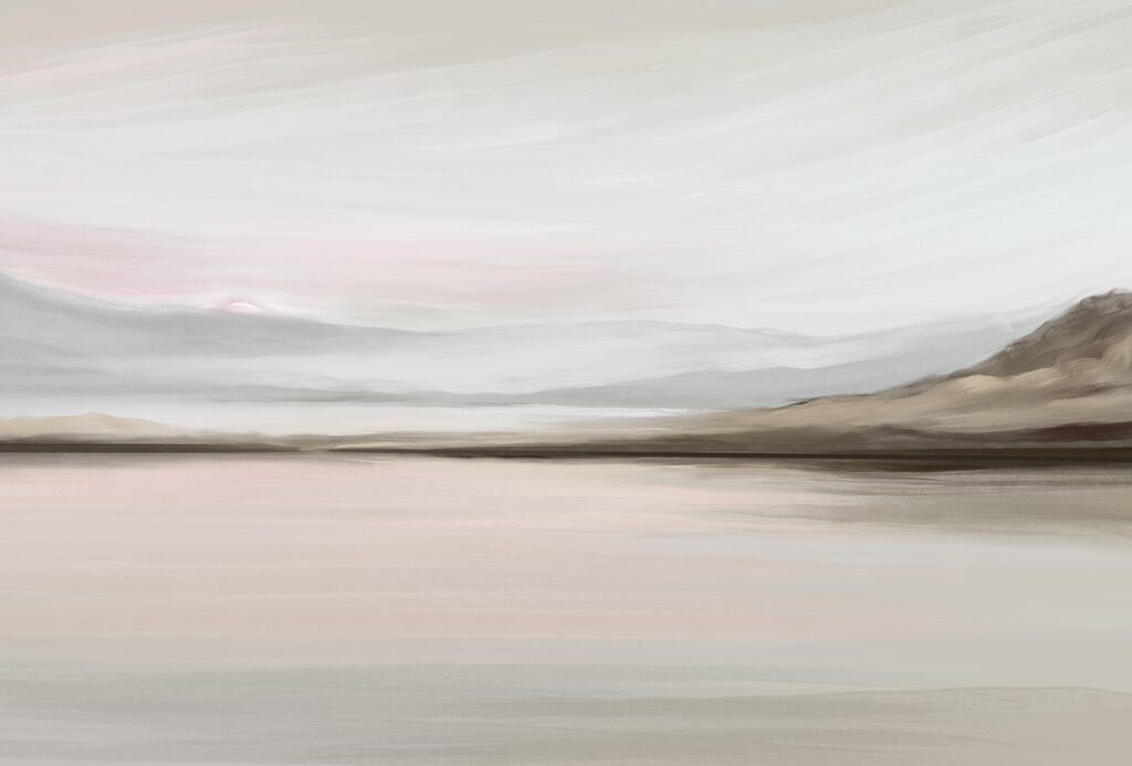 Lac în tușe pastel — design complet