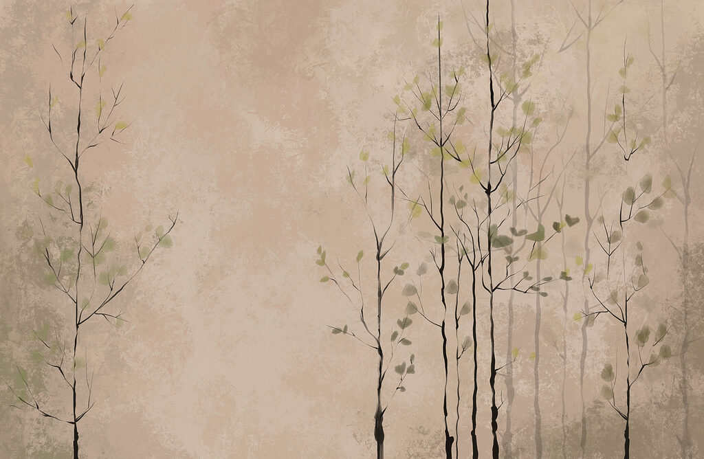 Arbori tineri în zori — design complet