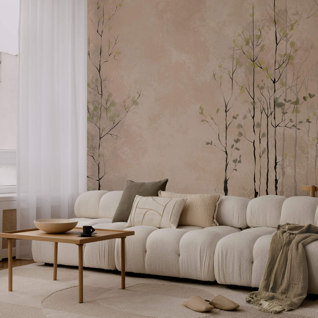 Arbori tineri în zori — interior 2