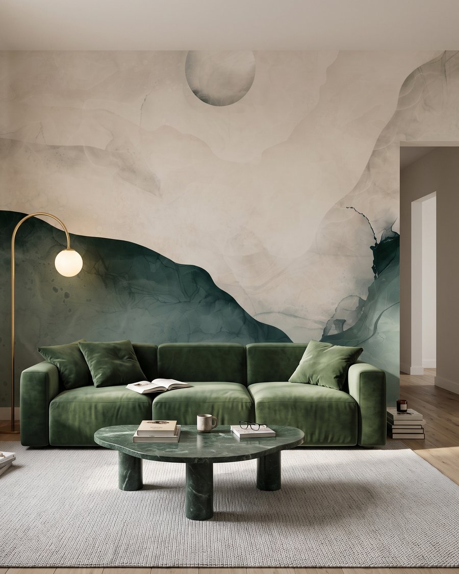 Lună peste munții ondulați — interior 3