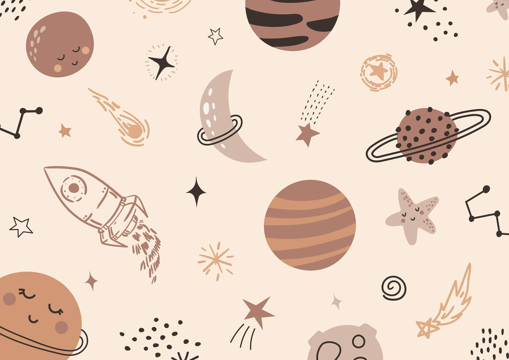 Planete zâmbitoare — design complet