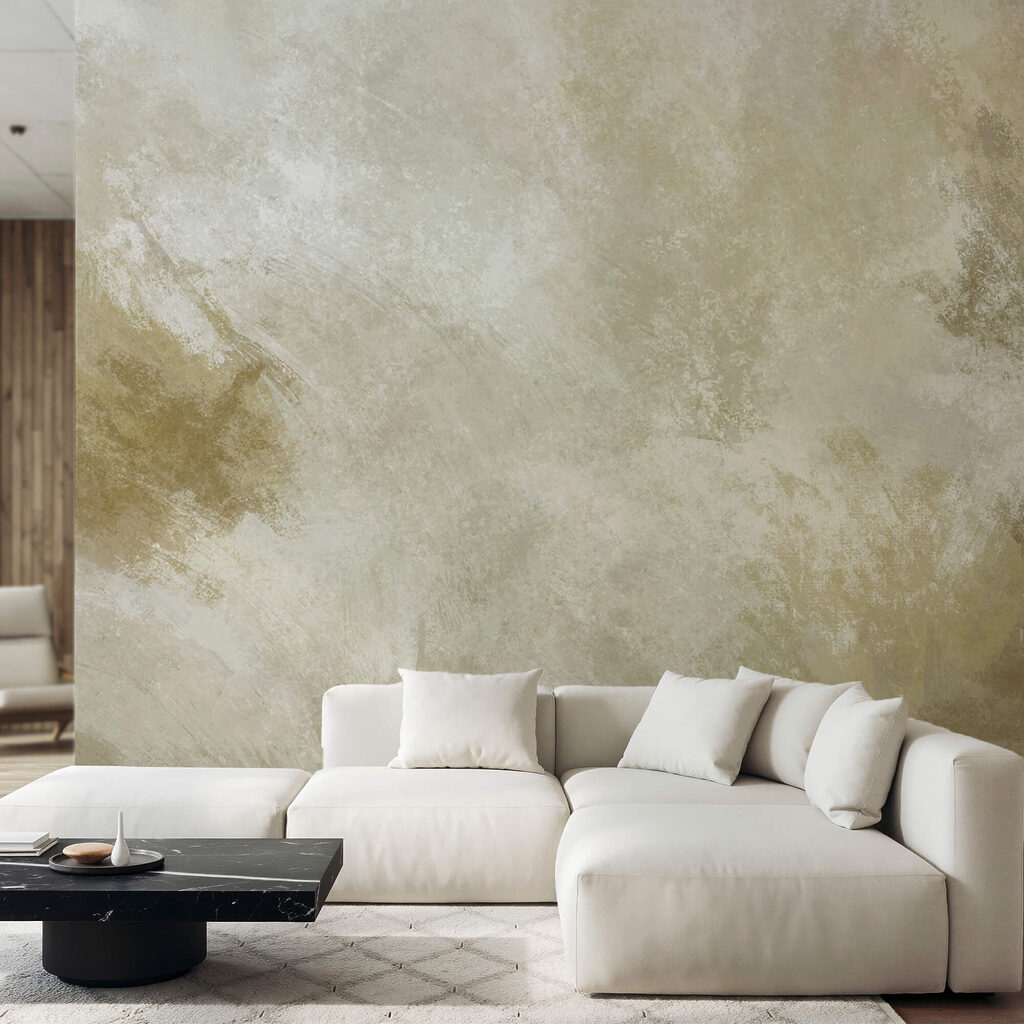 Vopsea în tonuri măslinii — interior 1