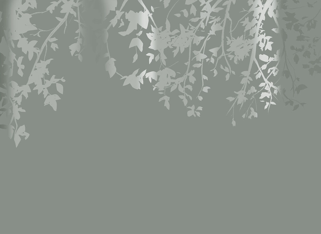 Crengi pe gri-verzui — design complet