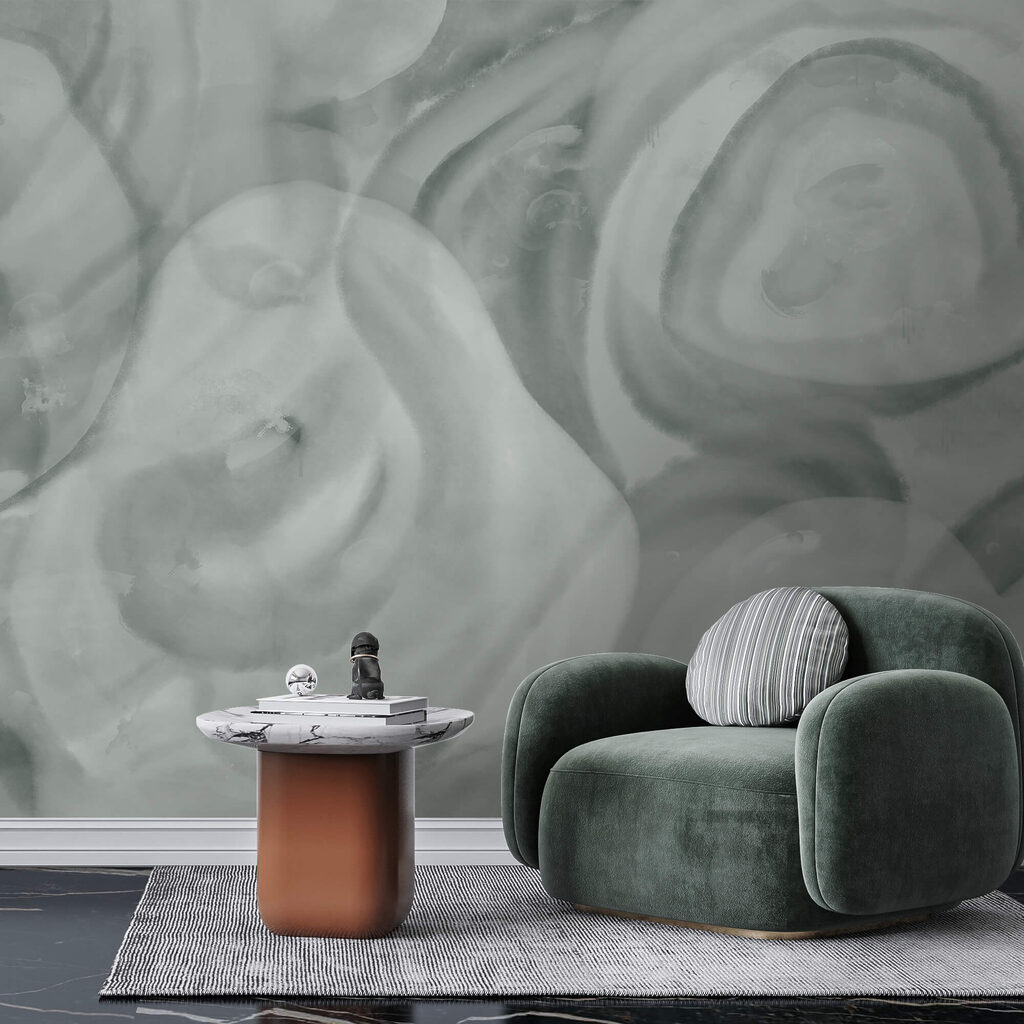 Forme verzi în rotație — interior 1