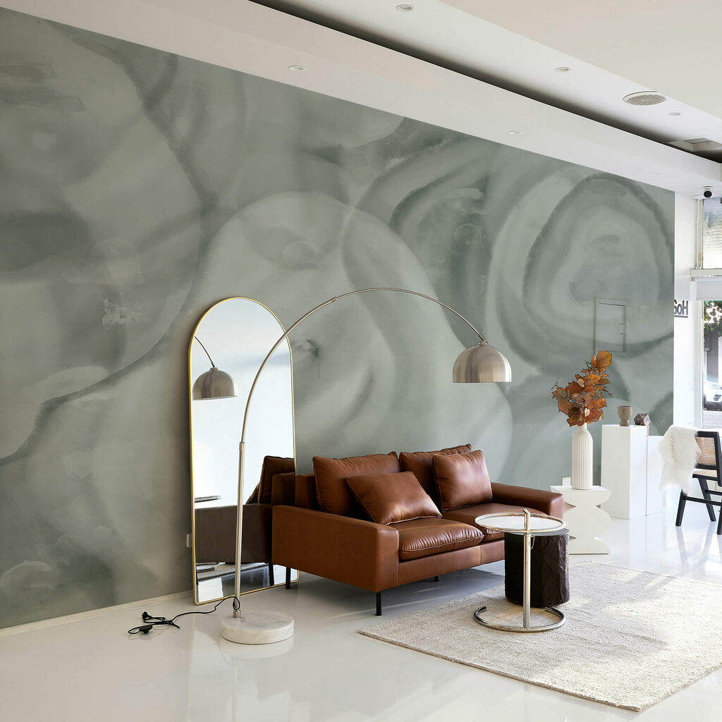 Forme verzi în rotație — interior 2