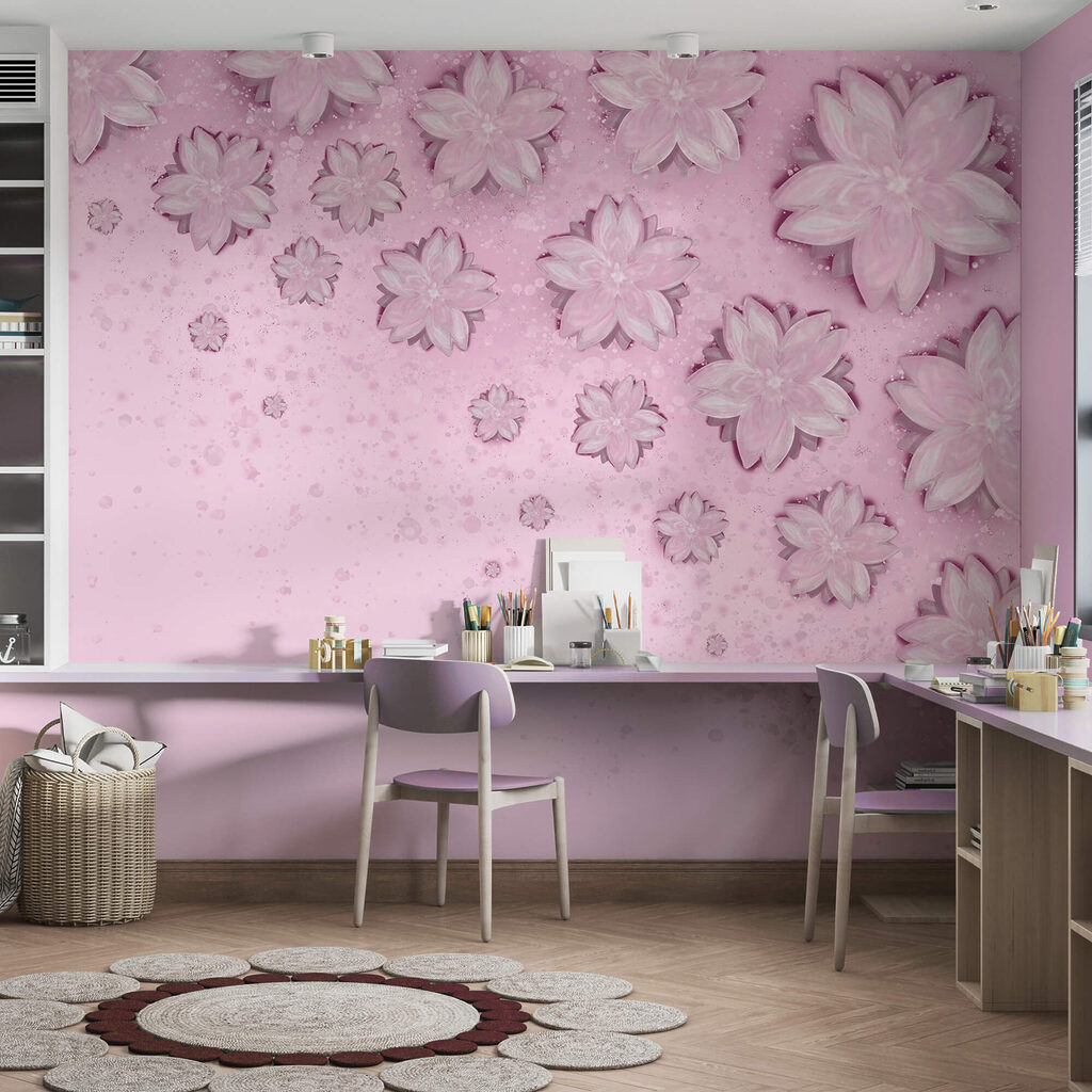 Flori care se împrăștie — interior 1