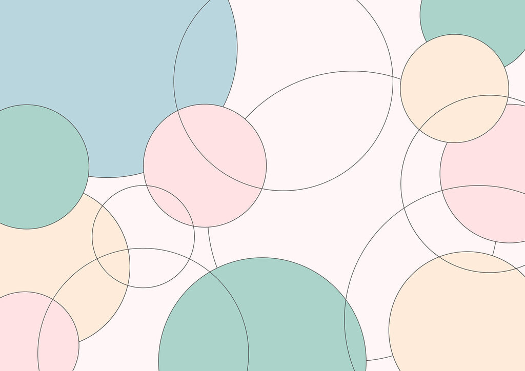 Cercuri care se suprapun — design complet