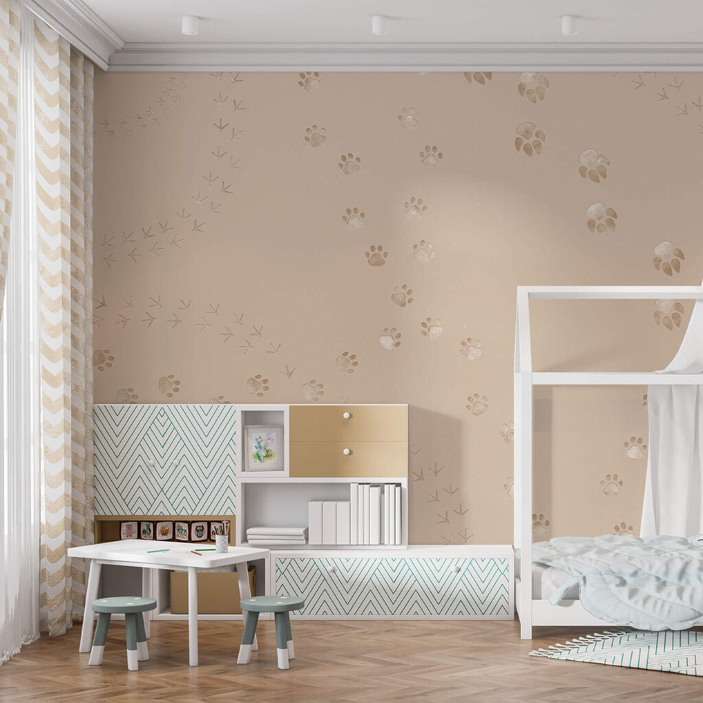 Flori mici pe arcuri — interior 1
